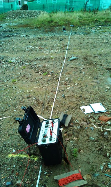 Wenner Soil Electrical Resistivity Testing